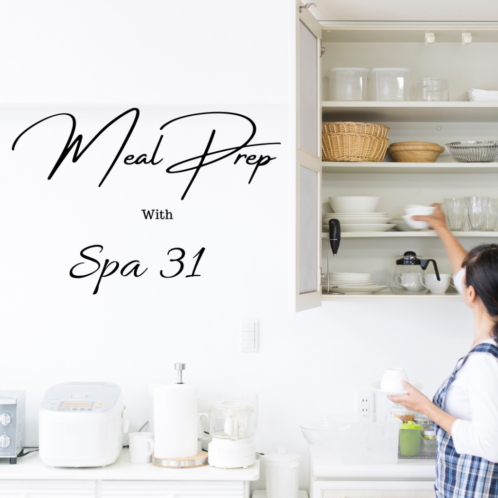 meal prep with Spa 31